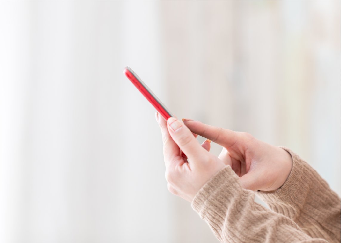 スマホで予約をする